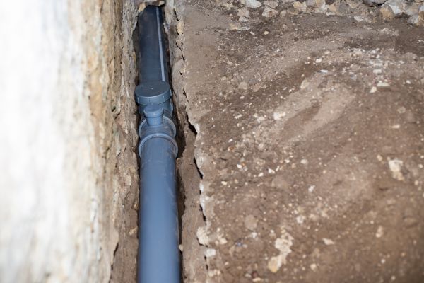 Drain Line Installation in Novato