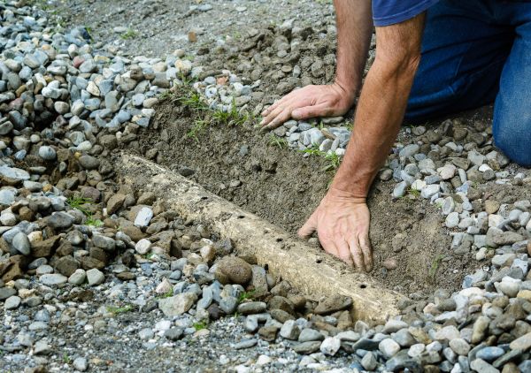 French Ditch Installation in Novato