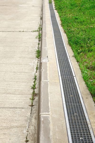 Concrete Drain Installation in Novato