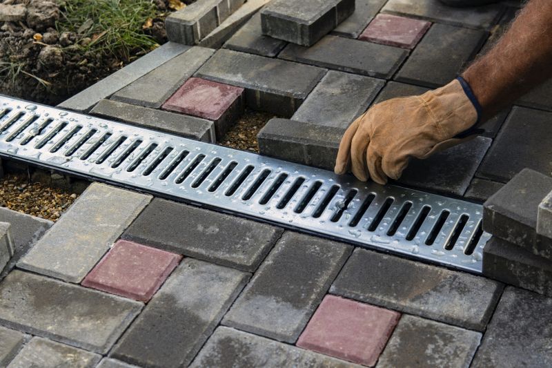 Courtyard Drain Installation