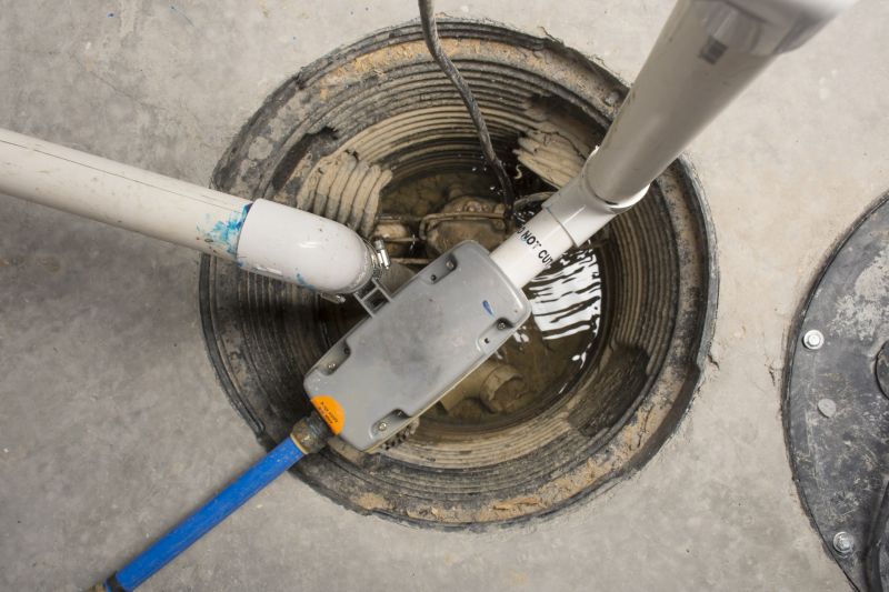 Sump Pump Installation detail