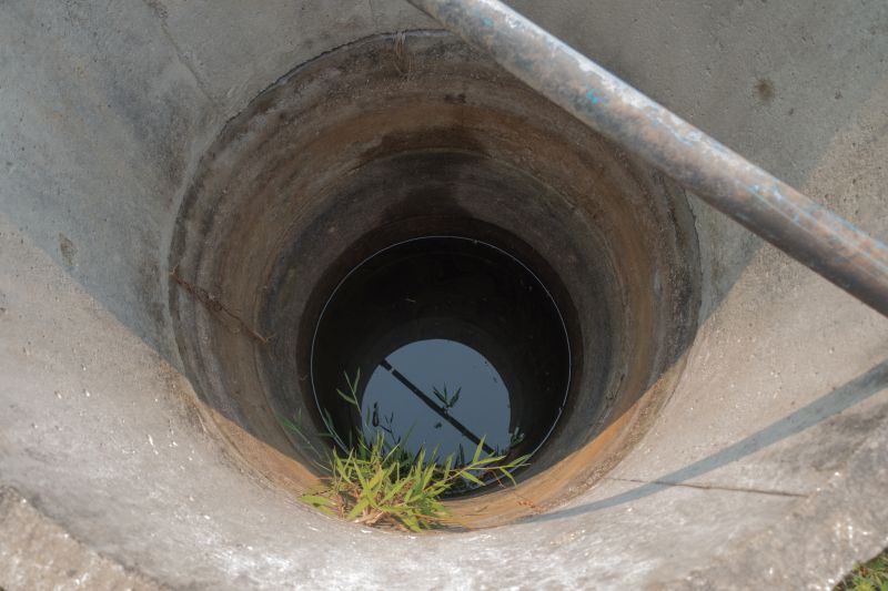 Yard Dry Well Installation